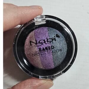 Nabi Baked Trio Eyeshadow Purple ~ NEW